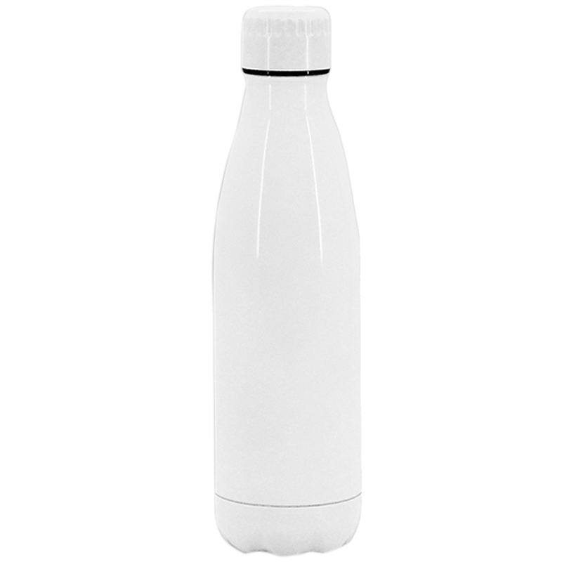Botella 700ml de acero inoxidable blanca para sublimación