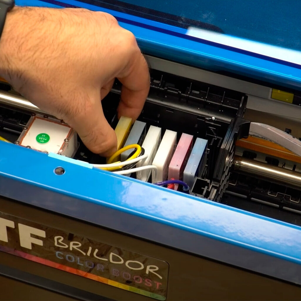 DTF - extrae dampers - 🗒️Guide to leaving your DTF printer in stop mode