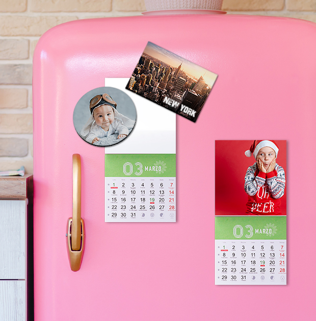 calendarios e imanes personalizados