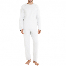 Pijama para hombre Blanco y Gris - PILAR