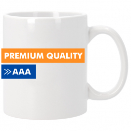 Mug Format XXL blanc sublimable Qualité AA+ (AAA) 20 oz Cdt 24p