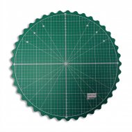 Alfombrilla de corte circular giratoria de 35cm