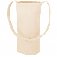 Linen-like Fabric Bottle Bag