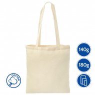 Long Handle Tote Bags Natural Cotton