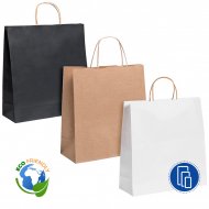 Sacs en papier recyclé - Pack de 10 unités