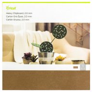 Carton épais de 2mm Cricut - Pack 5 feuilles de 28x28cm