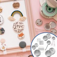 We R Memory Keepers - Button Press Bundle - 104 pieces