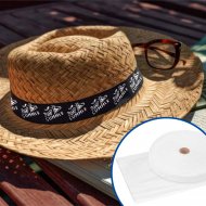 Sublimatable tape for hats - Personalisation and use example