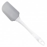 Spatule en silicone avec manche en plastique