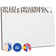 Sublimation Grandparents MDF3 Photo Panels