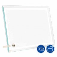 Sublimable Bevelled Glass Photo Panels