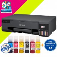 Impresora de sublimación A3 Epson ET-18100 - Versión flúor con tintas y papel