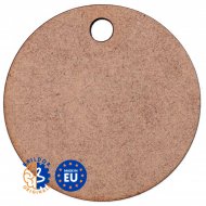 Plaque circulaire en MDF