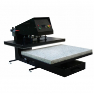 Brildor MT-40 Pneumatic Press with Removable Base Plate 100x80cm - Removable Plate Detail