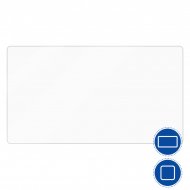 Placas rectangulares de aluminio sublimable