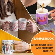 Sample of Sublimable White Mugs