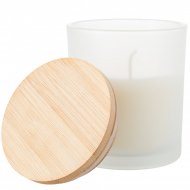 Aromatic Candles with Bamboo Lid for Engraving