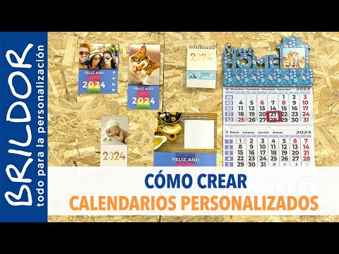 Cómo hacer CALENDARIOS PERSONALIZADOS FÁCILMENTE