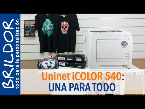 Uninet iColor 540: la TÓNER  BLANCO más versátil y económica