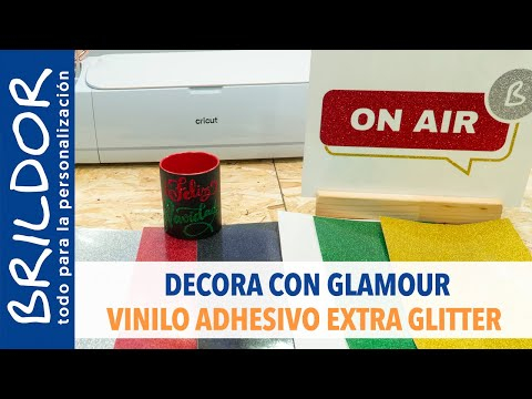 Brilli Brilli with Style: Glitter Adhesive Vinyl for DIY Decoration Aslan SparkleColour