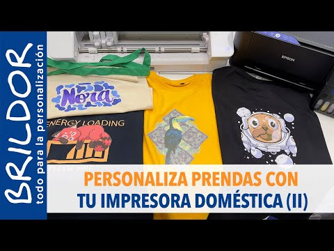 IMPRESIÓN TEXTIL con Impresora DOMÉSTICA (II) - VINILO TEXTIL Inkjet