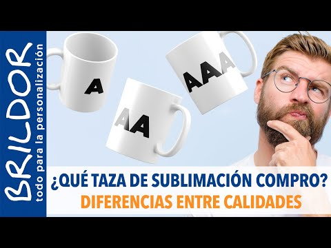 Taza sublimable interior preimpreso 