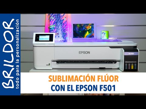Impresora de sublimación Epson SC-F501 - 24 con tintas flúor