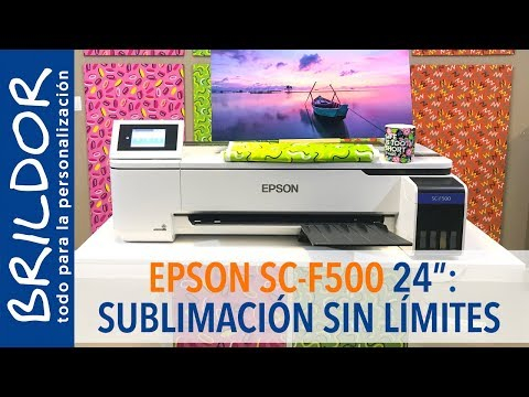Tinta de sublimación originial EPSON para surecolor SC-F500.