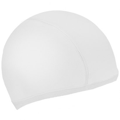 white swim hat