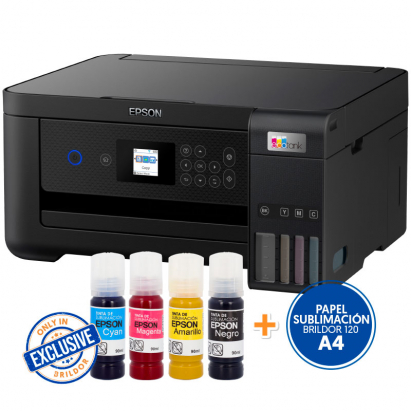 Impresora de sublimación A4 Epson ET-2850 - Pack ahorro