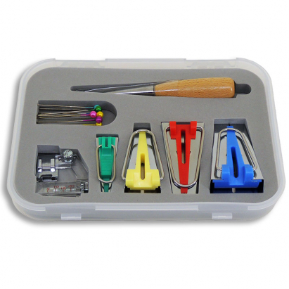 Caja de kit de costura profesional multifunción con varios accesorios