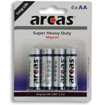 abortus Pacifische eilanden Burgerschap AA Batteries - R6/1.5V - Pack of 4 units | BRILDOR ®