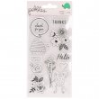 Tampons acryliques - Mots et formes - Kit de 11 tampons série Kid at Heart