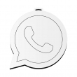 Adorno colgante navideño DM3 sublimable serie Redes Sociales - WhatsApp - Pack 5 uds