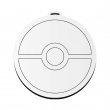 Adorno colgante navideño DM3 sublimable serie Cine - Pokeball - Pack 5 uds