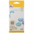 Double-sided Adhesive Round Pads - Pack of 126 assorted units