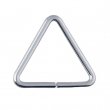 Triangular Silver jump ring 8x8mm