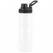 Sublimable Aluminium Bottle 800ml with Dispenser and Handle - White