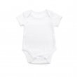 Sublimation Baby Bodysuit - Short Sleeves - Cotton Touch - Size: 0-3 M
