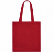 Tote bag en velours côtelé sublimable à longues anses - Rouge