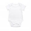 Sublimation Baby Bodysuit - Short Sleeves - Cotton Touch - Size: 3-6 M