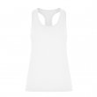 Camiseta tirante mujer tacto algodón 160g sublimable - Blanco T/M