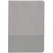 Carnet A5 en velours sublimable - Gris