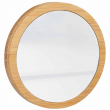 Miroir rond en bambou pour gravure Ø69mm