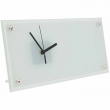 Panneau photo horloge en verre sublimable - 16x30x0,5cm