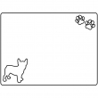 Fotopanel mascotas DM3 sublimable 15x20cm - Bulldog horizontal