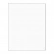 Photopanneau aluminium blanc brillant sublimable pour extérieur - 28x36cm