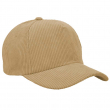 Casquette en velours côtelé sublimable - Beige