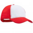 Sublimable Bicolour Cap - Red / White