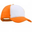 Sublimable Bicolour Cap - Orange / White